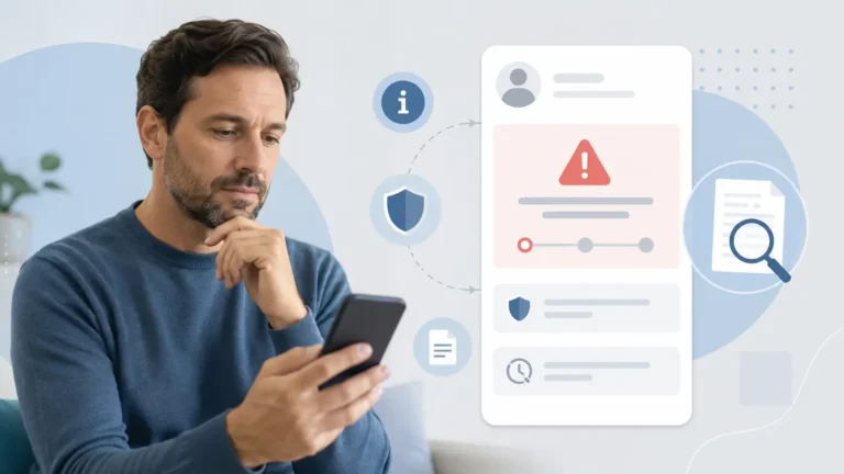 Conta do Instagram desativada ou suspensa com aviso de revisão na plataforma