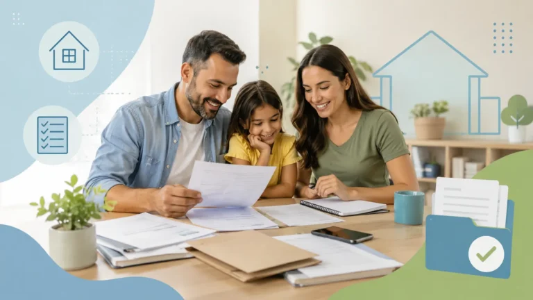 Documentos para o Minha Casa Minha Vida organizados para cadastro
