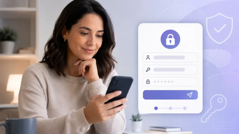 Pessoa tentando recuperar o acesso após esqueci a senha do instagram